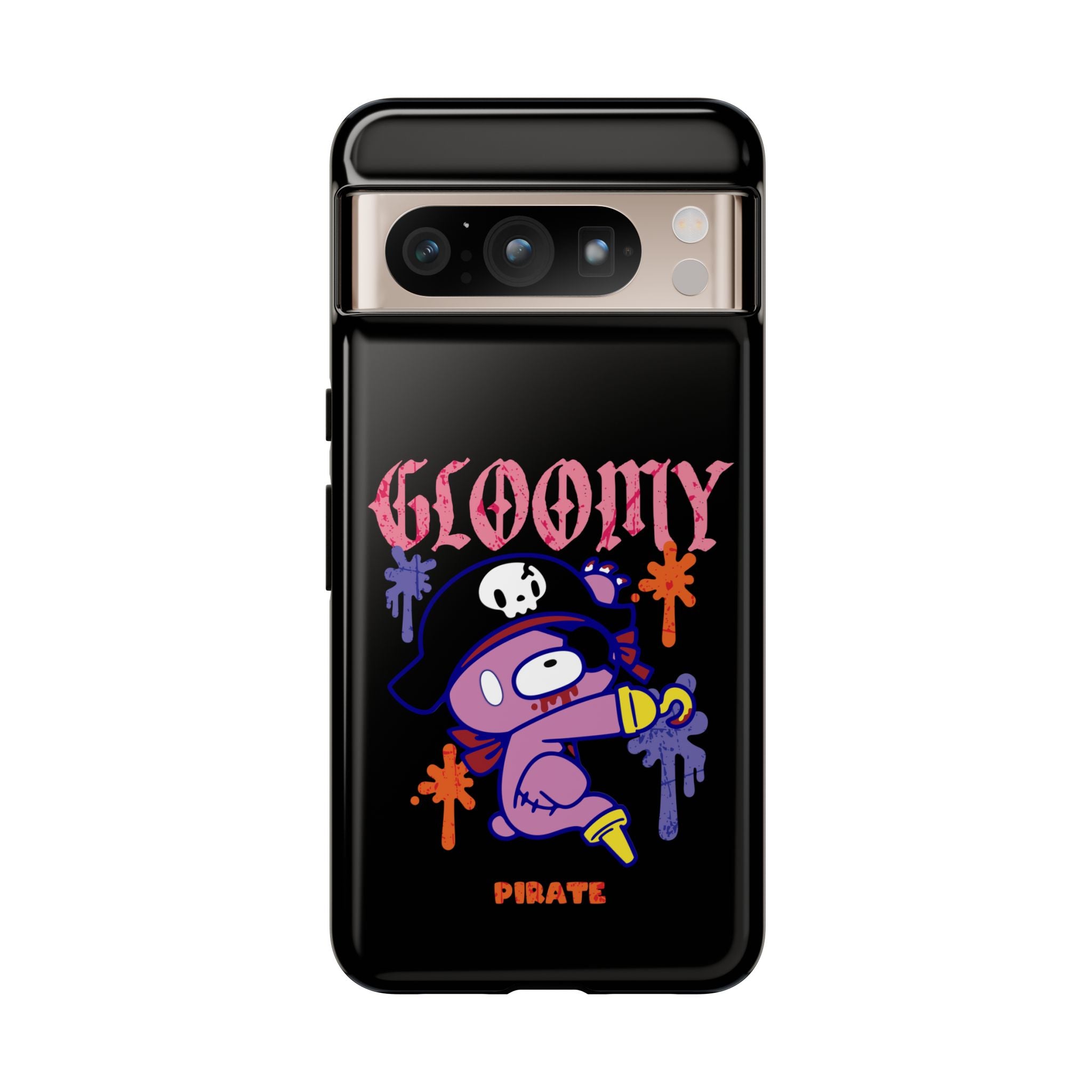 gloomy bear Halloween pirate Phone Case